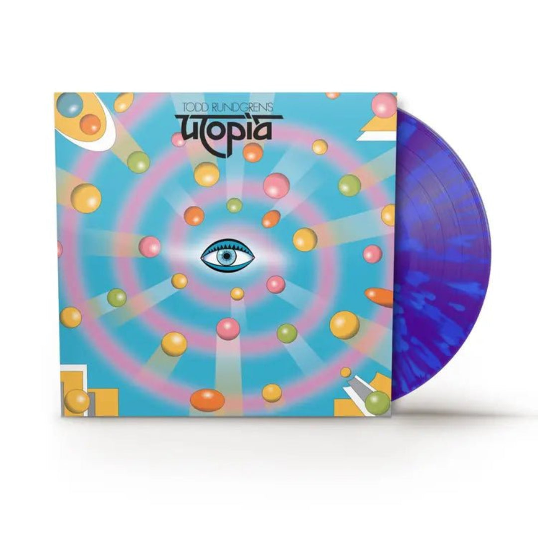 Todd Runden Utopia album cover with abstract, surreal artwork