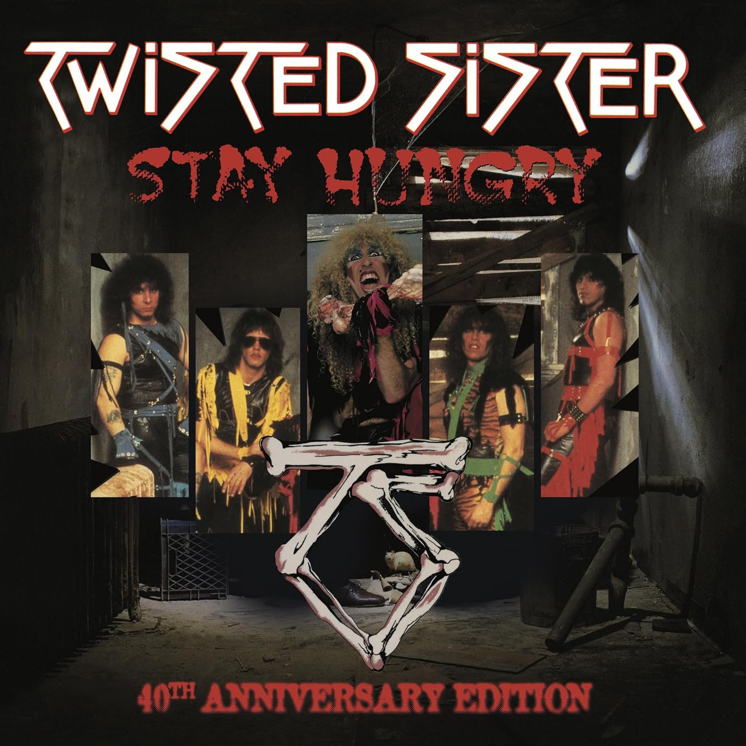 Remastered Stay Hungry album cover with Twisted Sister logo