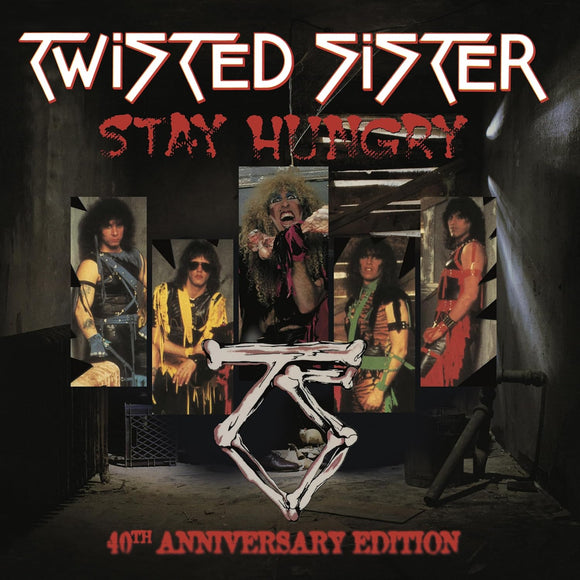 Remastered Stay Hungry album cover with Twisted Sister logo