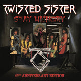 Remastered Stay Hungry album cover with Twisted Sister logo