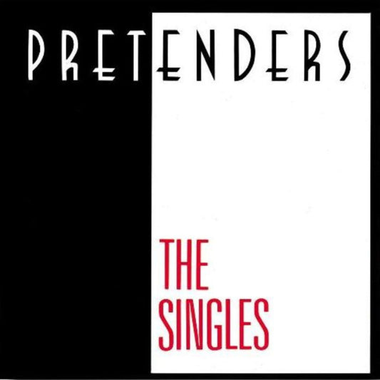 Front cover of Pretenders – The Singles CD reissue featuring iconic artwork
