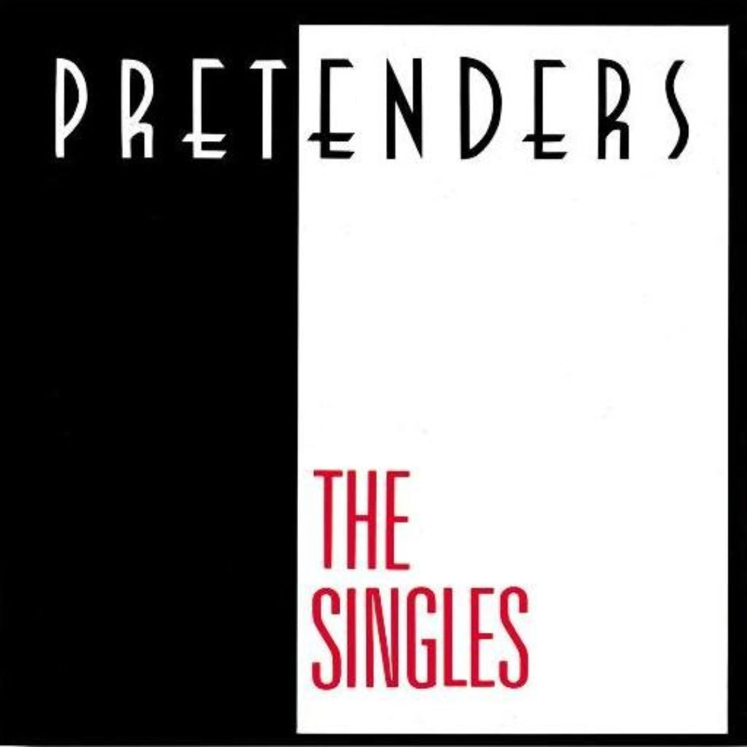 Front cover of The Pretenders’ The Singles 2LP reissue with remastered audio