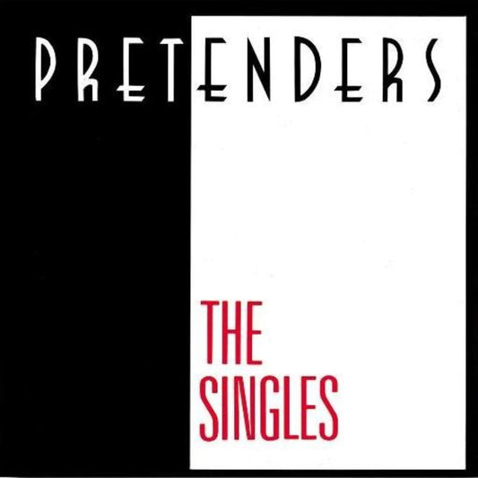 Front cover of The Pretenders’ The Singles 2LP reissue with remastered audio
