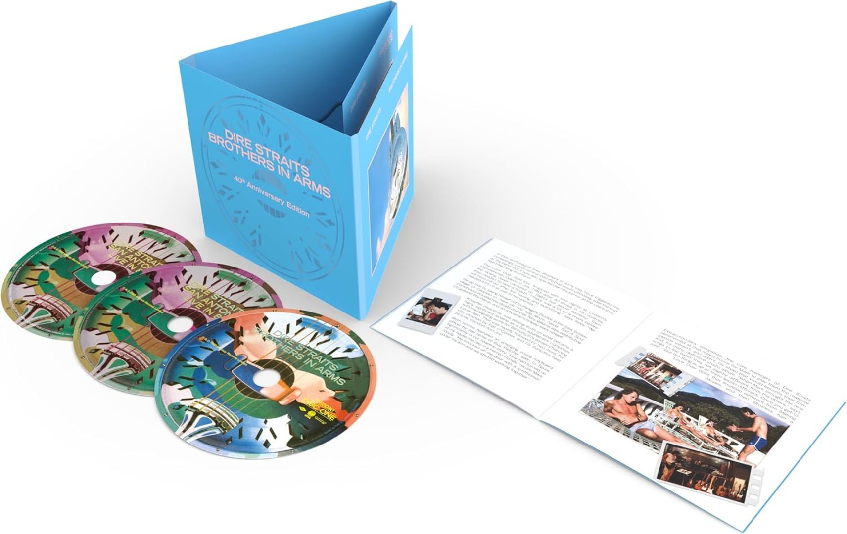28-page booklet with interviews and liner notes inside deluxe box set