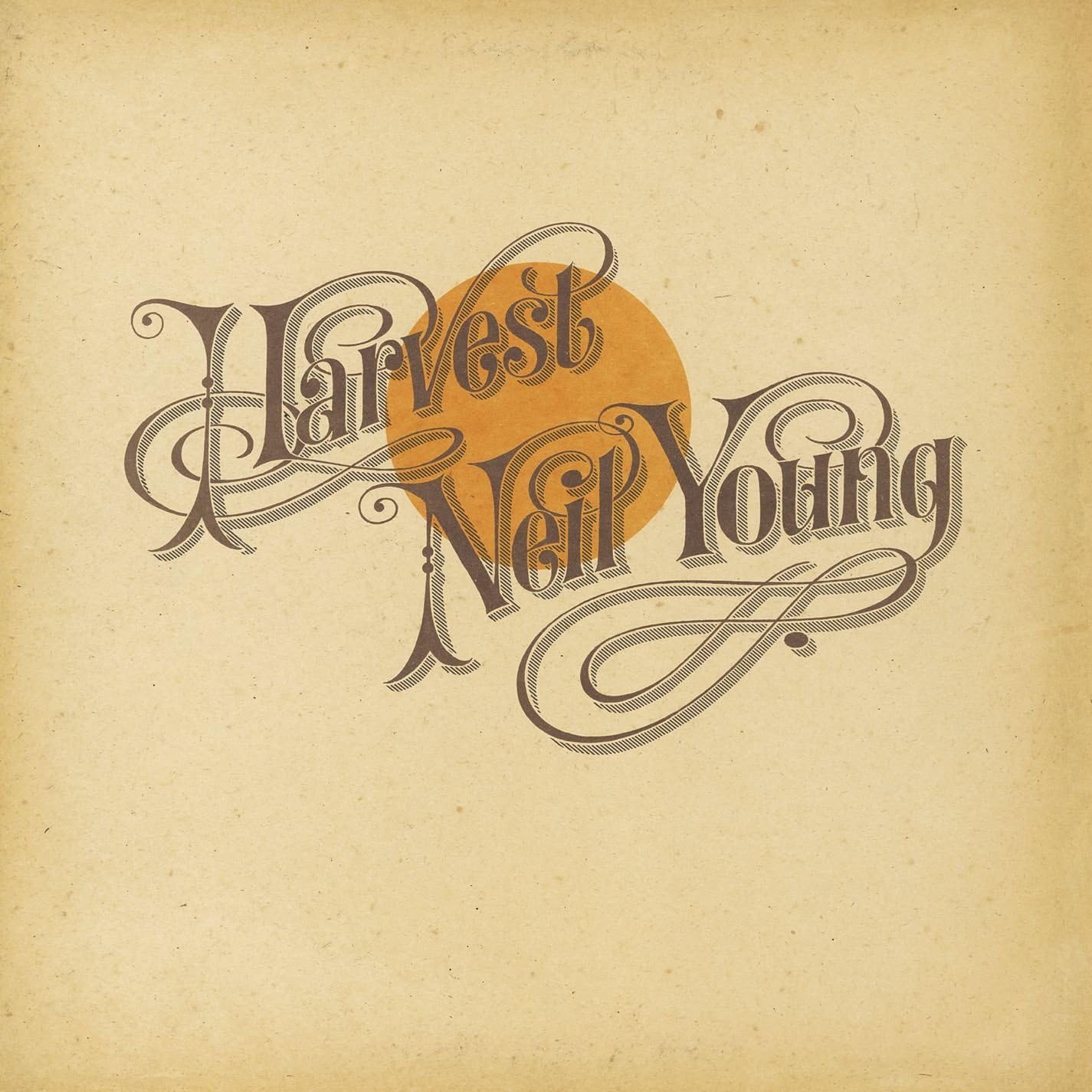 Neil Young – Harvest 12-inch vinyl record with original album artwork
