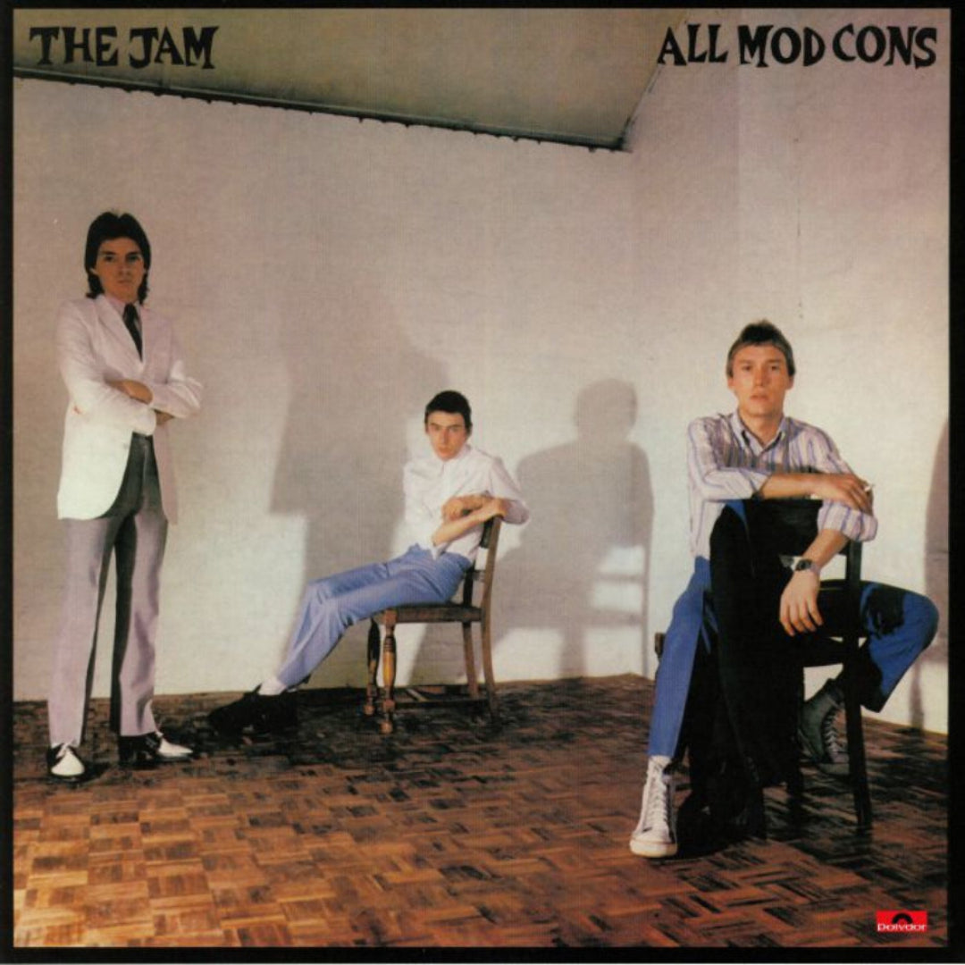The Jam All Mod Cons LP record showcasing 1978 punk rock sound