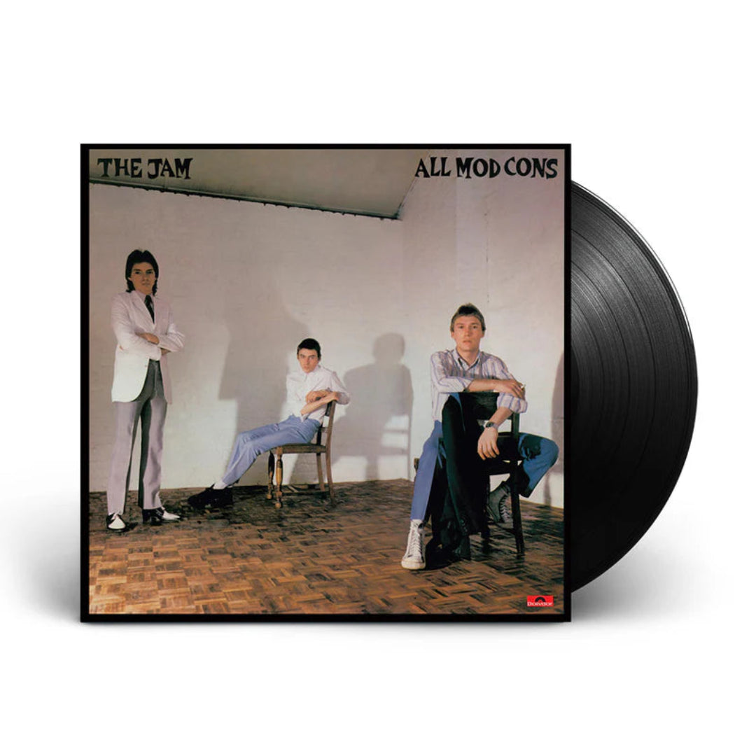 The Jam All Mod Cons album cover on vinyl LP edition