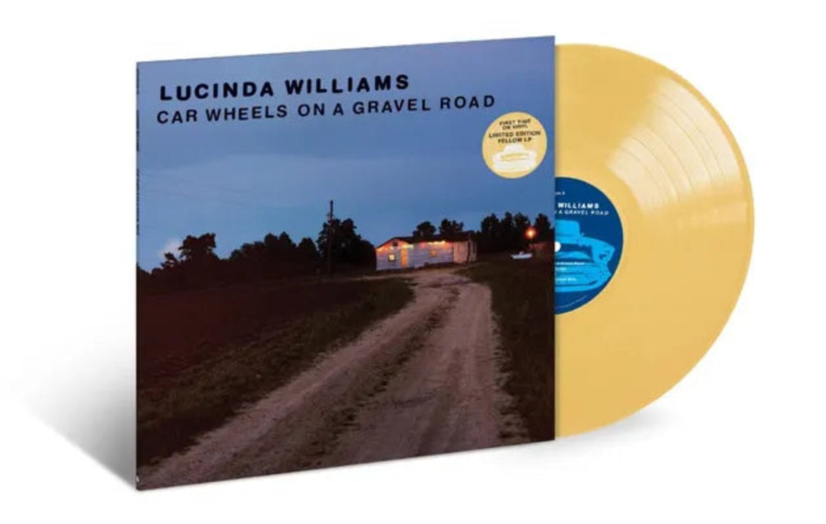 Lucinda Williams 1998 classic album on indie yellow LP edition