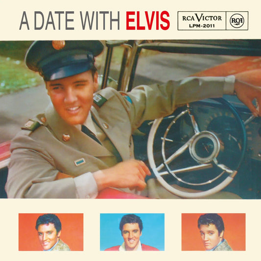 Limited edition green vinyl of A Date With Elvis album