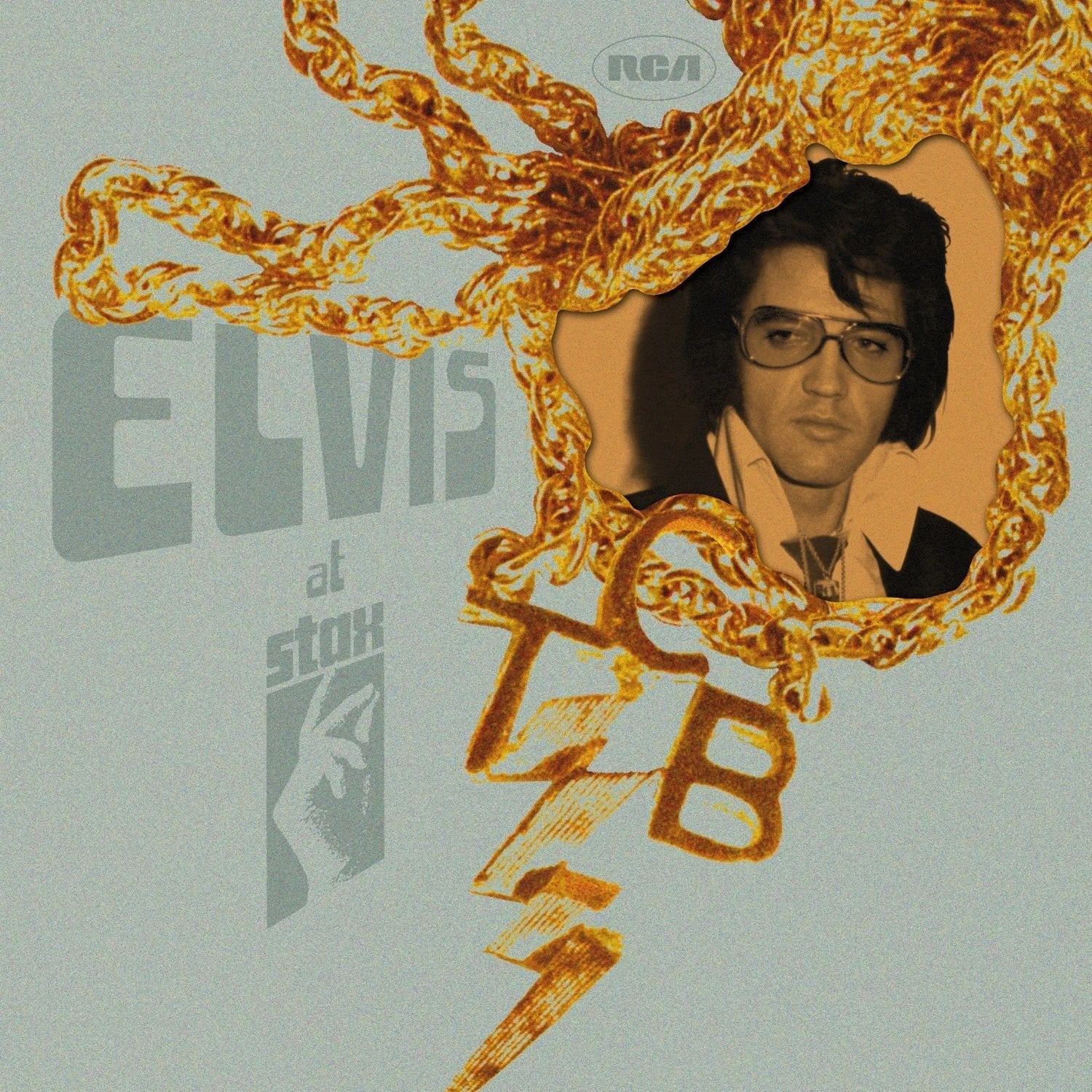 Elvis Presley silver vinyl edition of Elvis At Stax 2LP compilation
