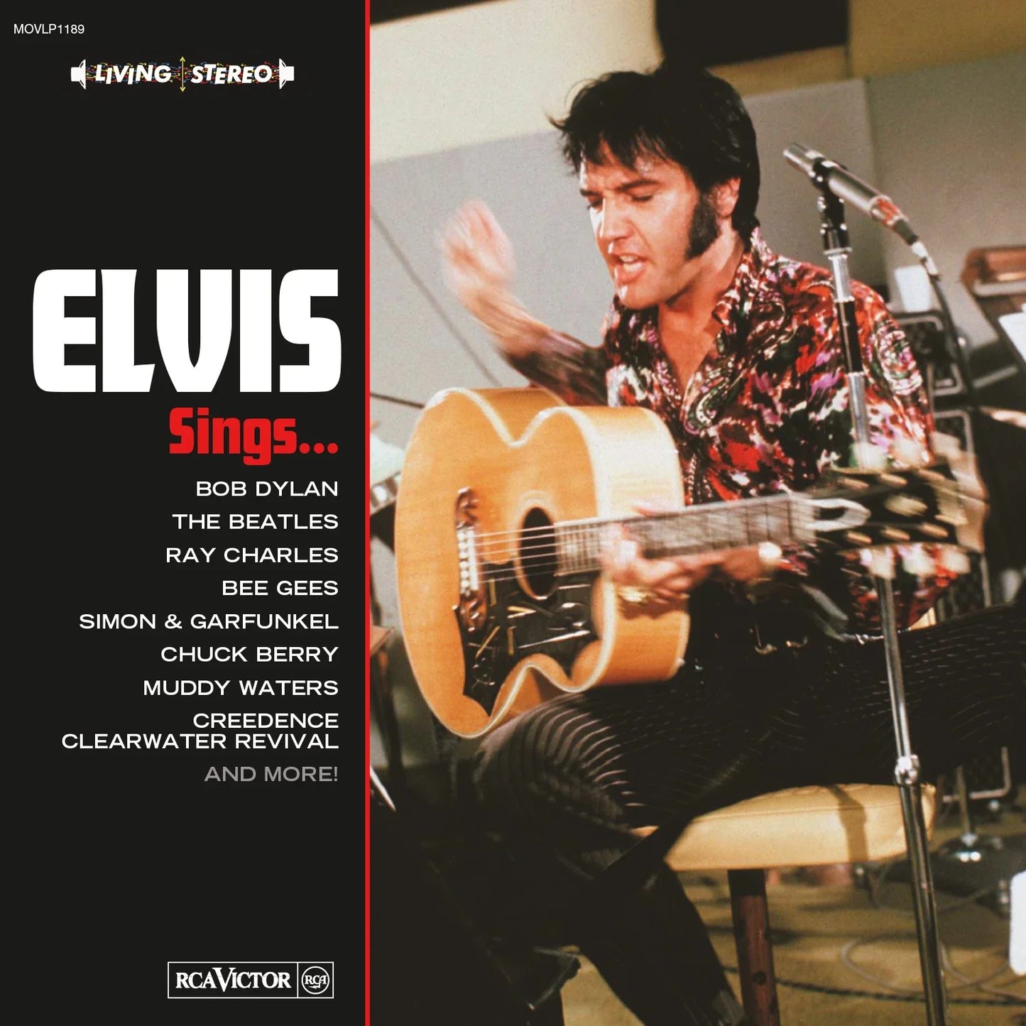 Elvis Sings... white vinyl edition with 23 classic tracks