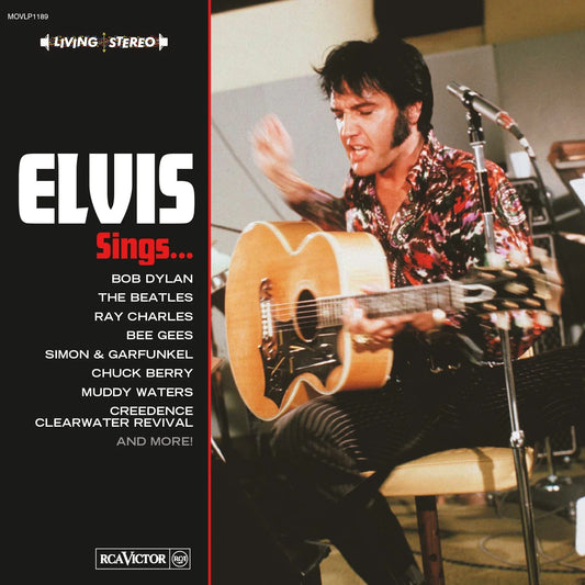 Elvis Sings... white vinyl edition with 23 classic tracks