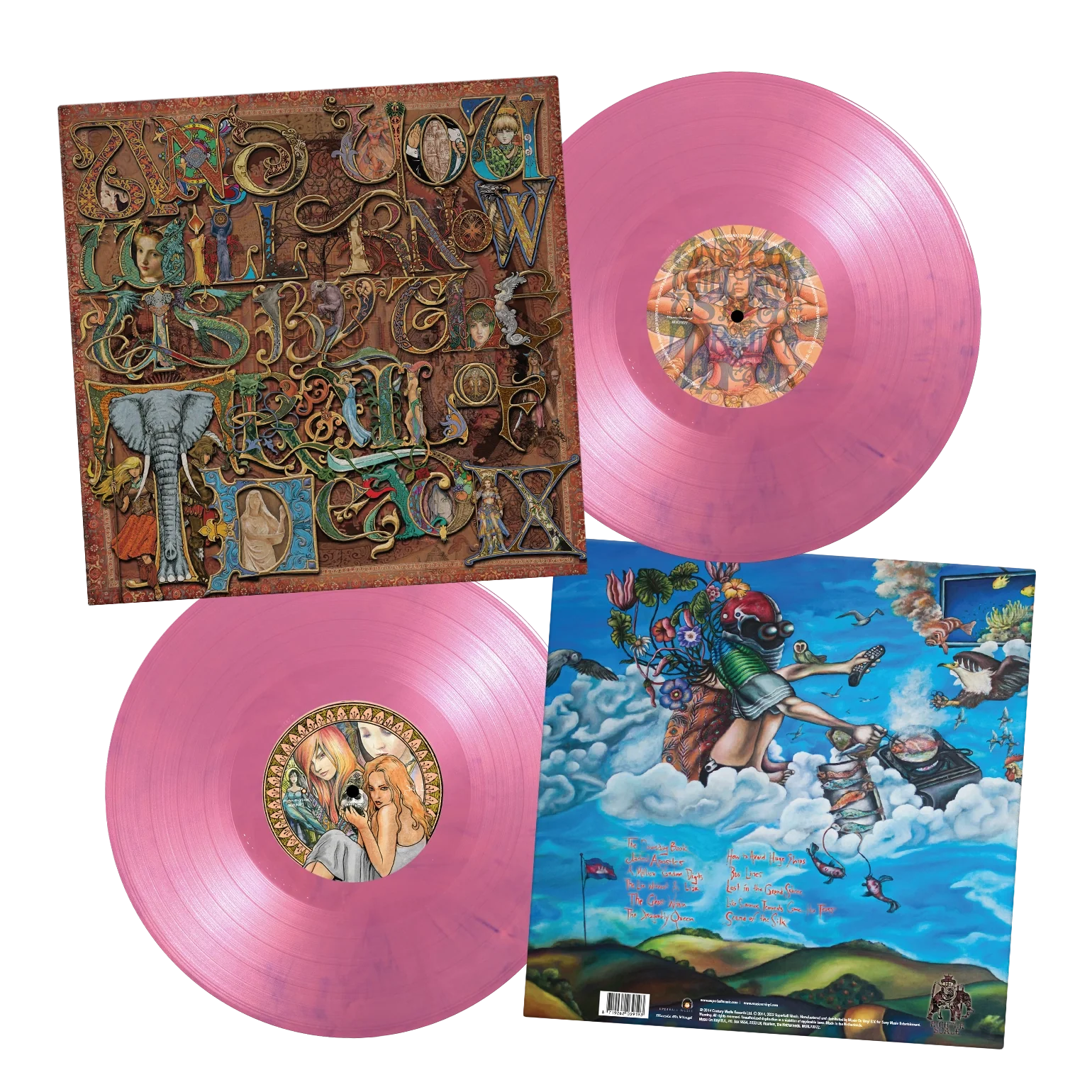 Limited edition Trail Of Dead IX LP with insert and pink marbled vinyl