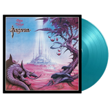 Limited turquoise vinyl reissue of Chase the Dragon by Magnum with bonus tracks