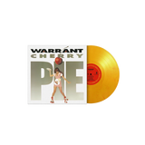 Cherry Pie by Warrant reissued on coloured vinyl with numbered packaging