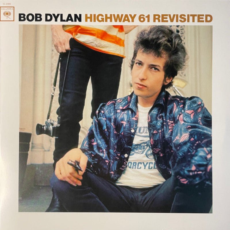 Clear vinyl reissue of Highway 61 Revisited by Bob Dylan