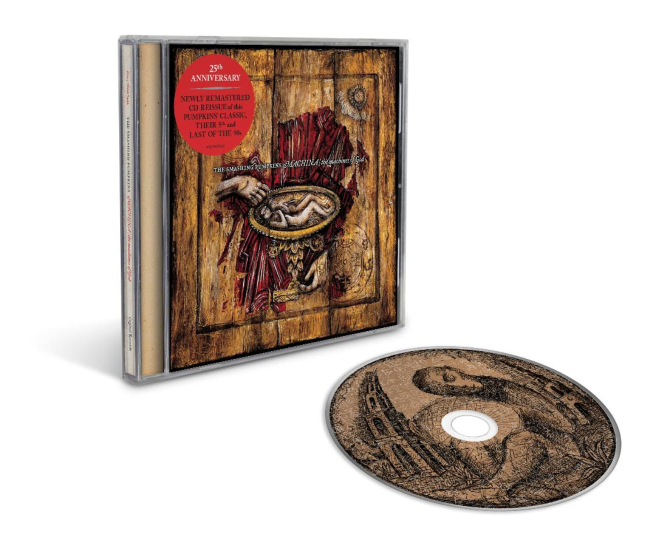 Machina CD reissue by The Smashing Pumpkins featuring remastered audio
