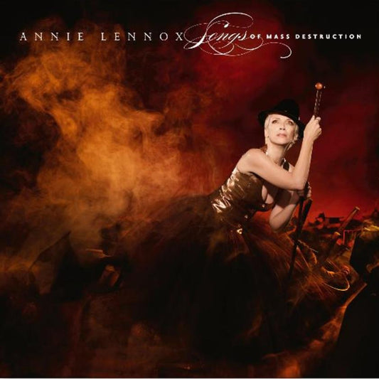 Annie Lennox Songs of Mass Destruction album cover – vinyl reissue