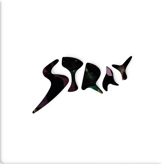 Stray debut album cover with die-cut gatefold artwork on white 180g audiophile vinyl.