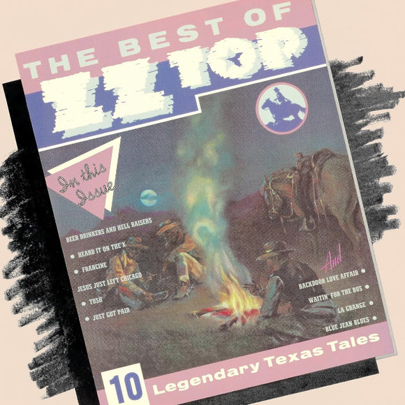 ZZ Top The Best of ZZ Top album cover – 1977 greatest hits release