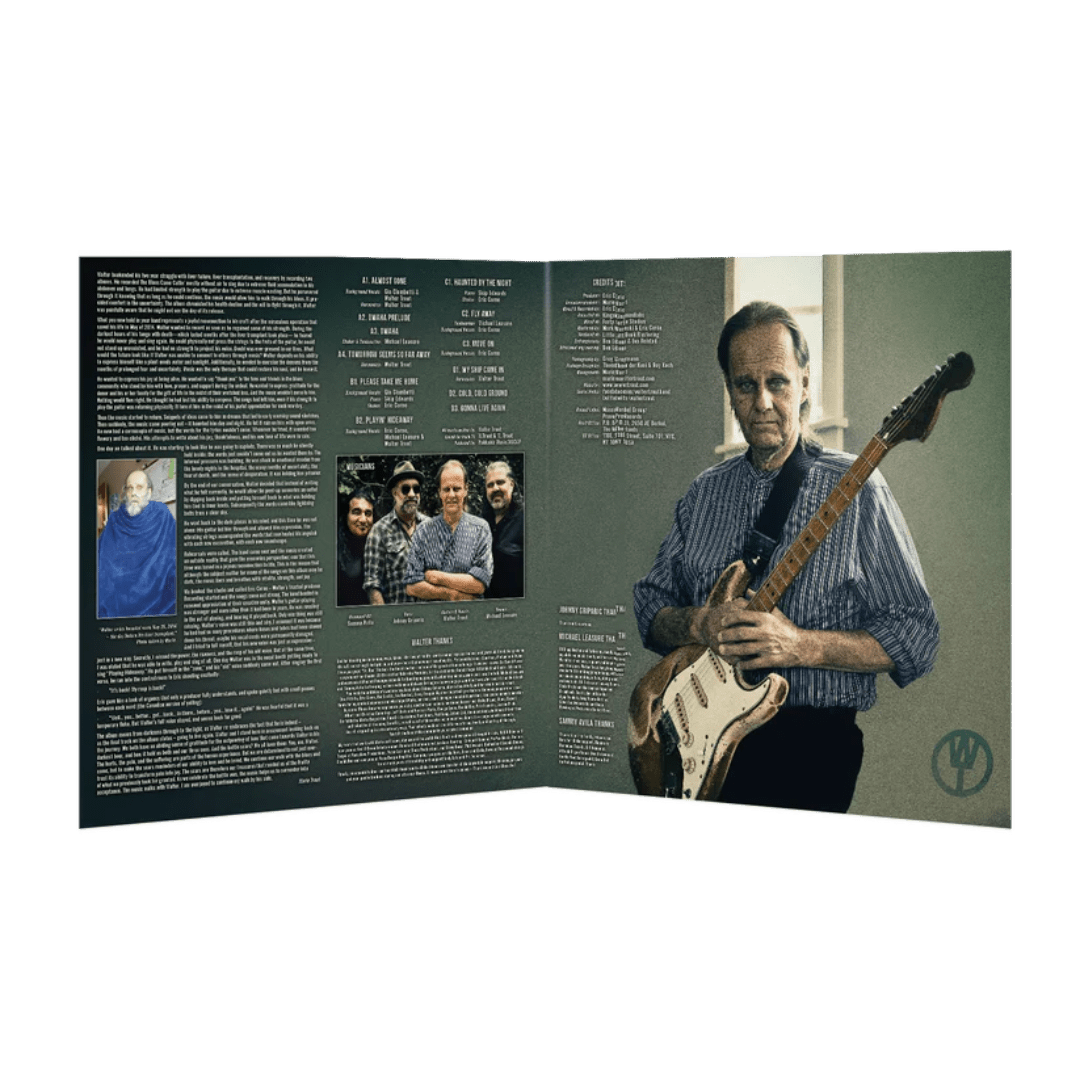 10th anniversary vinyl of Battle Scars by blues icon Walter Trout