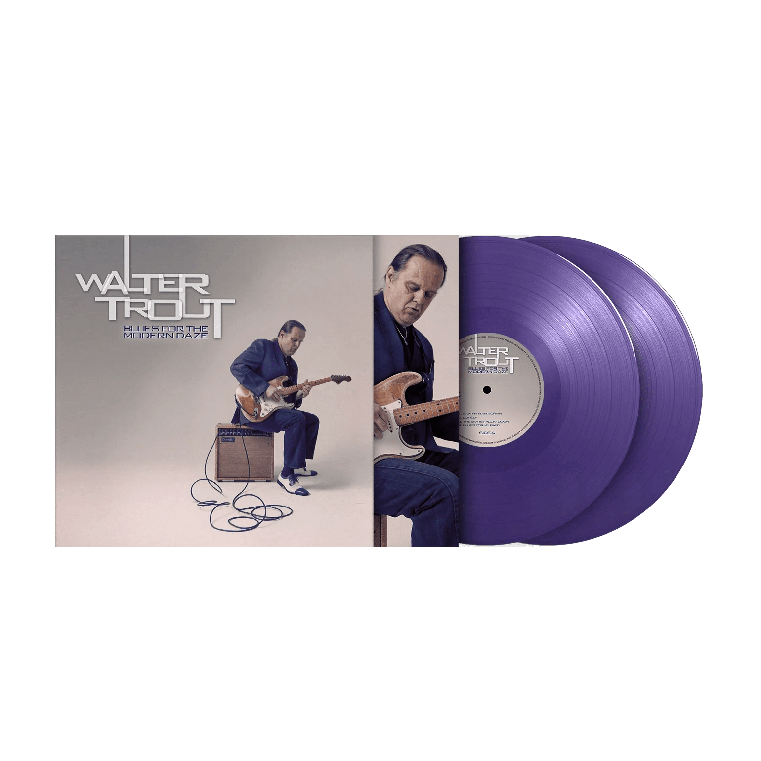 Walter Trout – Blues for the Modern Daze limited edition purple vinyl