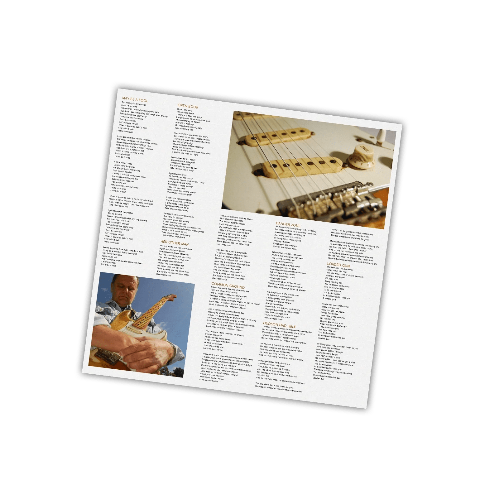Common Ground vinyl reissue featuring blues guitarist Walter Trout