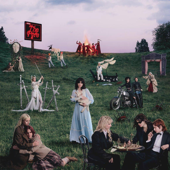 The Pyre by The Last Dinner Party cover with mythic imagery

