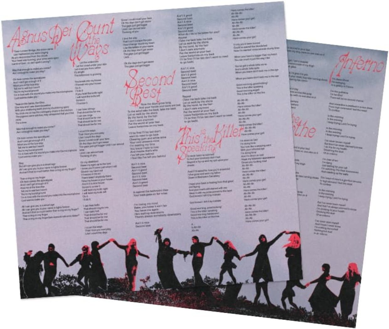 Crimson-toned pressing of evocative debut album

