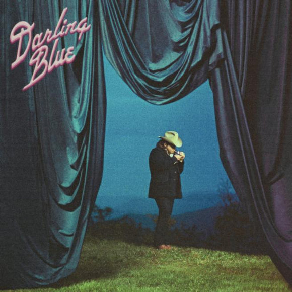 Marcus King – Darling Blue vinyl album cover featuring mountain artwork and title text