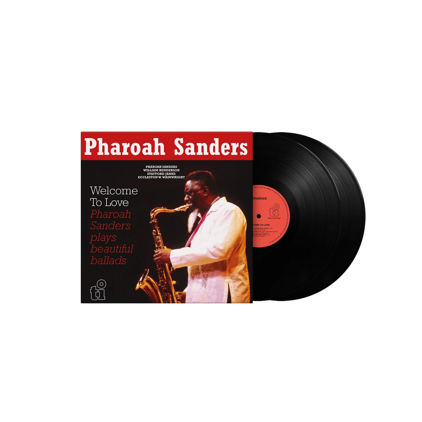 Pharoah Sanders – Welcome To Love on 2LP with bonus track Moonlight In Vermont

