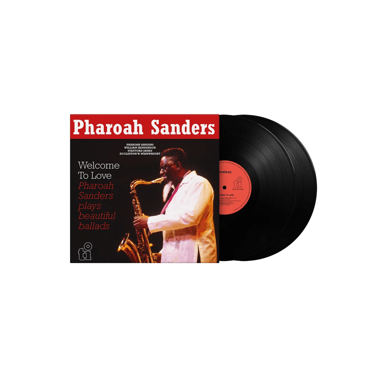 Pharoah Sanders – Welcome To Love on 2LP with bonus track Moonlight In Vermont

