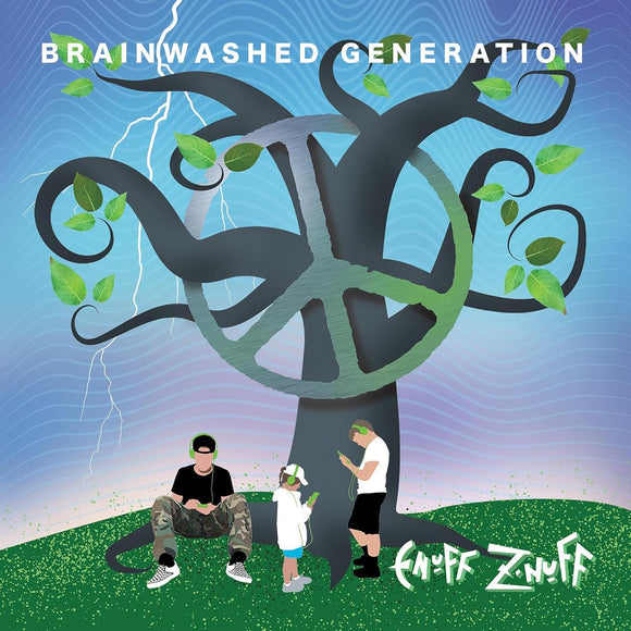Front cover of Enuff Z'Nuff – Brainwashed Generation CD featuring bold artwork and band logo.


