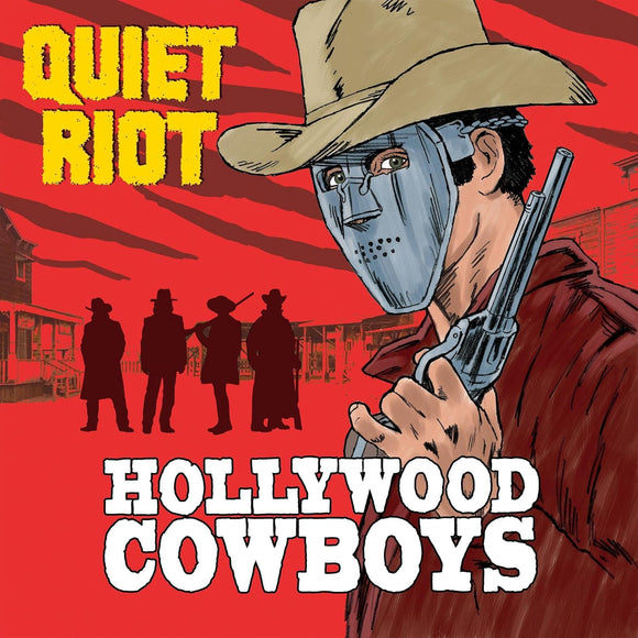 Quiet Riot album cover featuring James Durbin and the band’s logo.