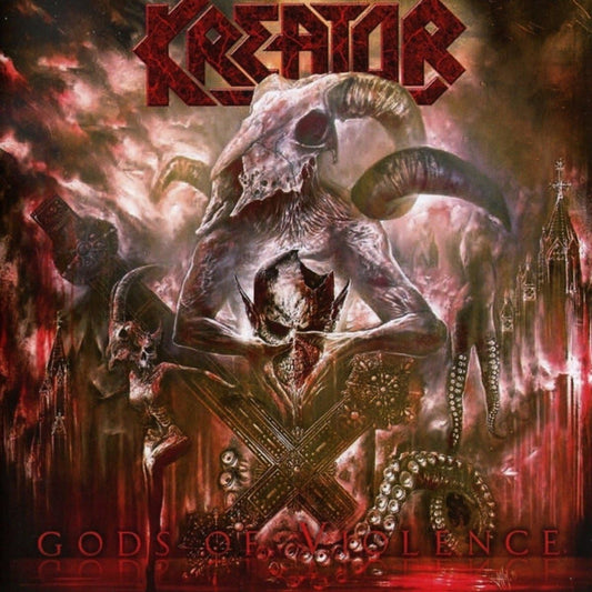 Kreator’s Gods of Violence album with political themes and classic thrash power