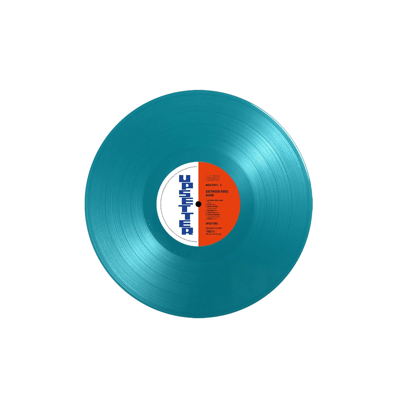 Lee ‘Scratch’ Perry funk-influenced Upsetters album on turquoise vinyl LP