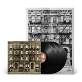 3LP vinyl discs of Led Zeppelin Physical Graffiti deluxe 50th anniversary edition