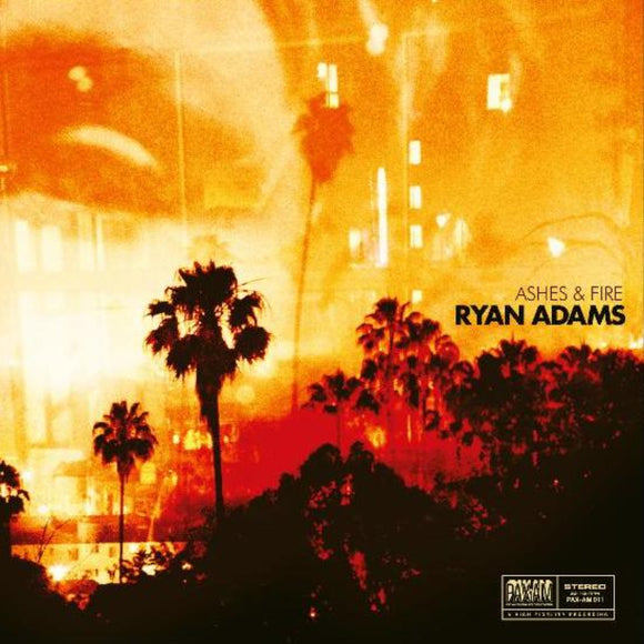 Ryan Adams Ashes & Fire 2011 album cover on vinyl LP

