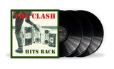 The Clash Hits Back compilation album cover on vinyl LP