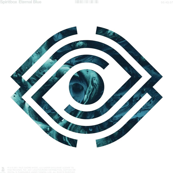 Spiritbox Eternal Blue debut album cover, released in 2021 after COVID-19 delay

