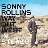 Way Out West by Sonny Rollins 1957 album cover, reissued on 180g vinyl by QRP

