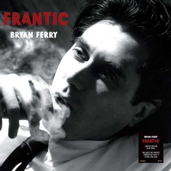 Bryan Ferry Frantic vinyl artwork – genre-blending solo album with original songs


