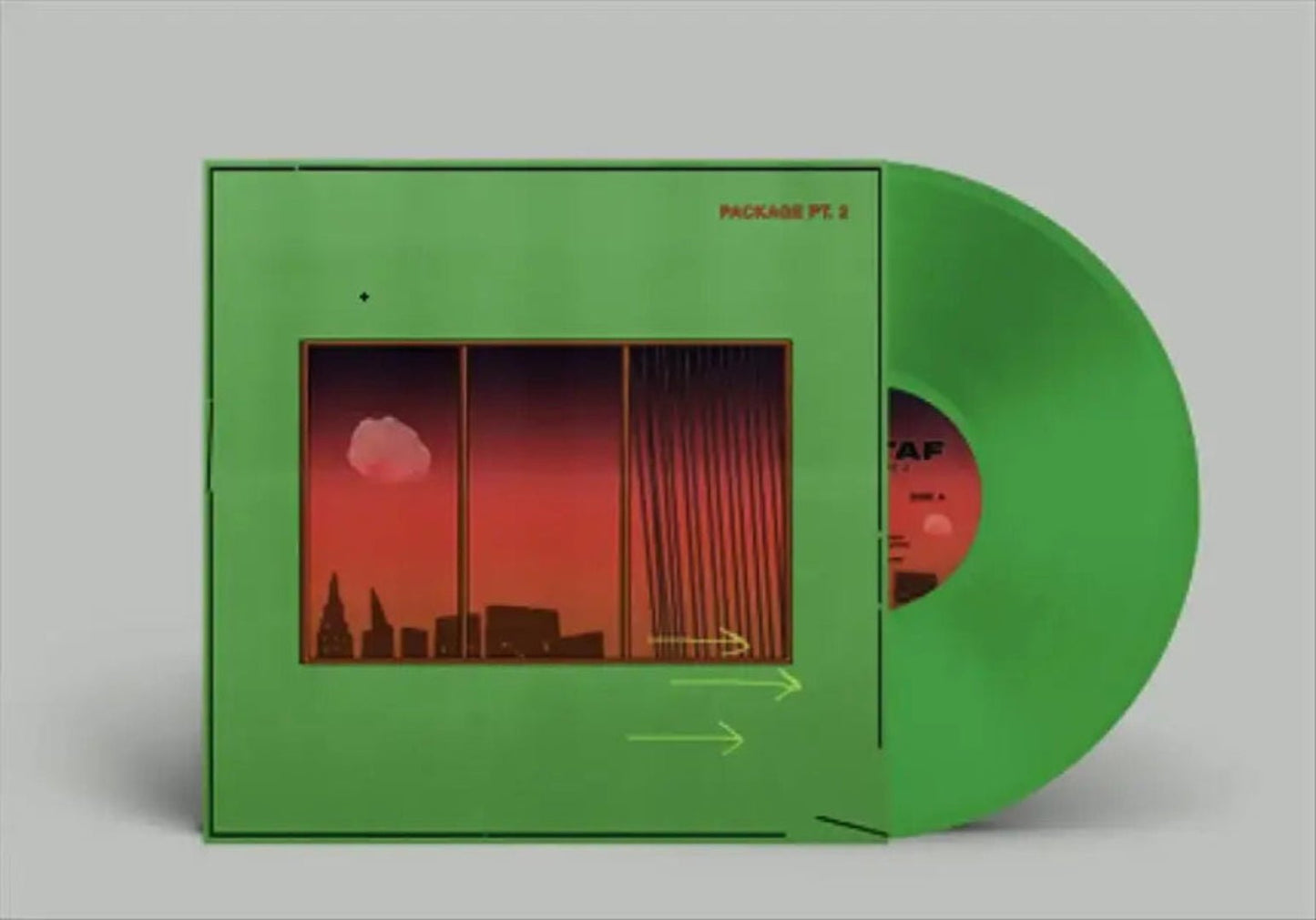 Package Pt. 2 vinyl by Gustaf, produced by Erin Tonkon, recorded in Brooklyn

