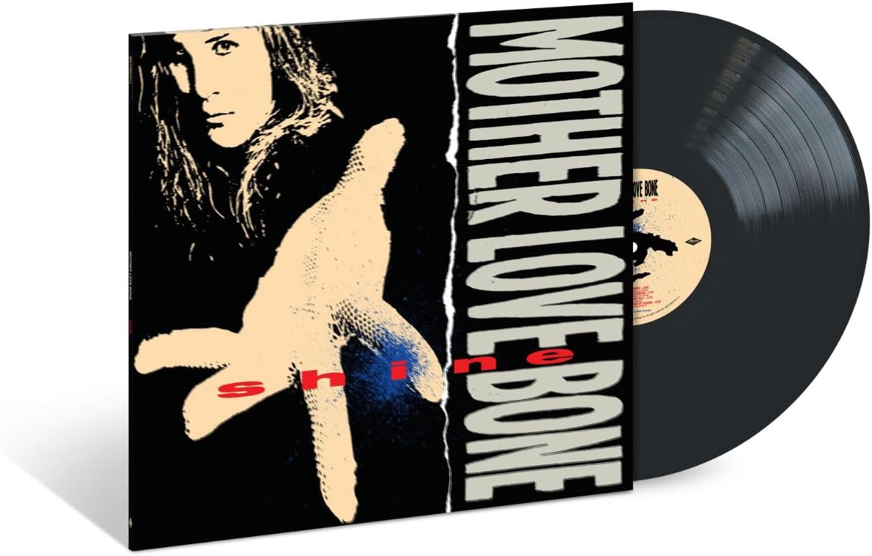 Remastered Shine EP cover art by Mother Love Bone featuring grunge rock

