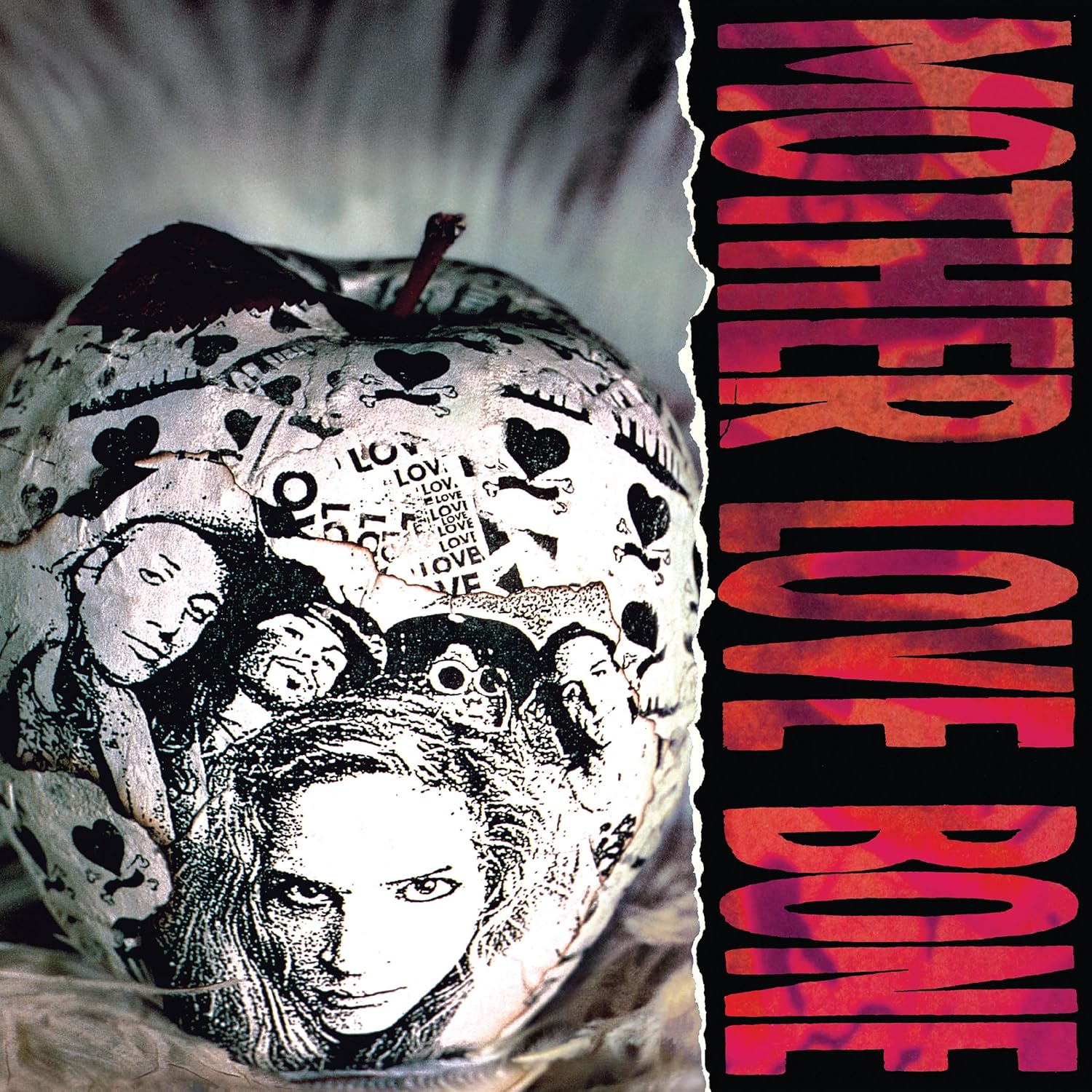 Mother Love Bone Apple remastered vinyl with Seattle grunge rock artwork

