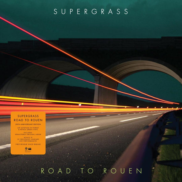 Supergrass iconic album Road to Rouen 20th Anniversary Edition artwork