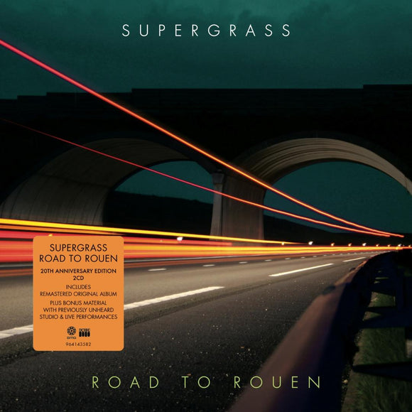 Supergrass Road to Rouen 20th Anniversary Edition album cover artwork