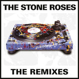 The Stone Roses The Remixes album cover featuring iconic UK dance music reworks