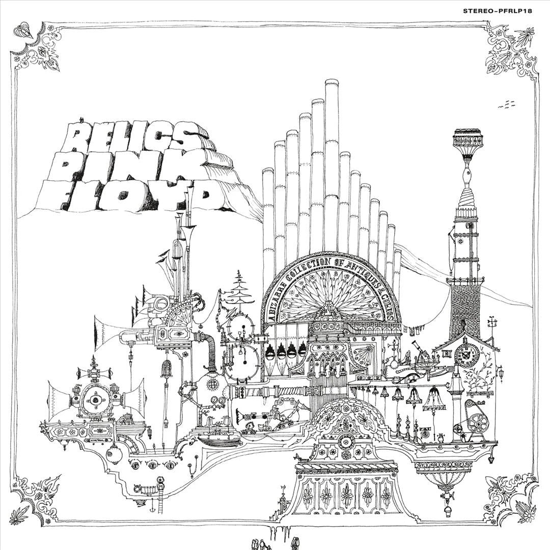 Relics by Pink Floyd with rare mono mixes, early singles, and unreleased material