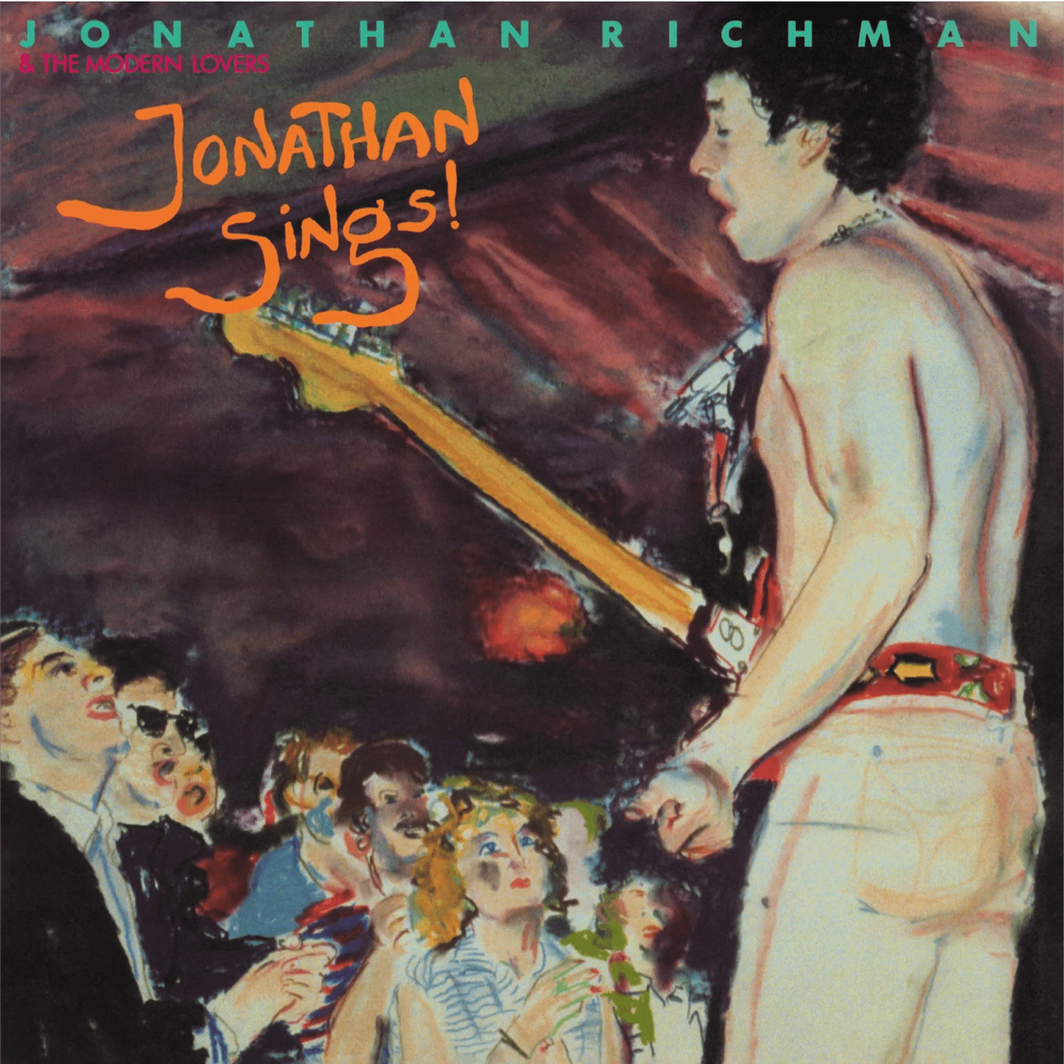 Jonathan Richman & The Modern Lovers Jonathan Sings! 1983 purple vinyl edition cover